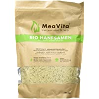 Los mejores  - Meavita Bio - Semillas de cáñamo- peladas- 1 kg